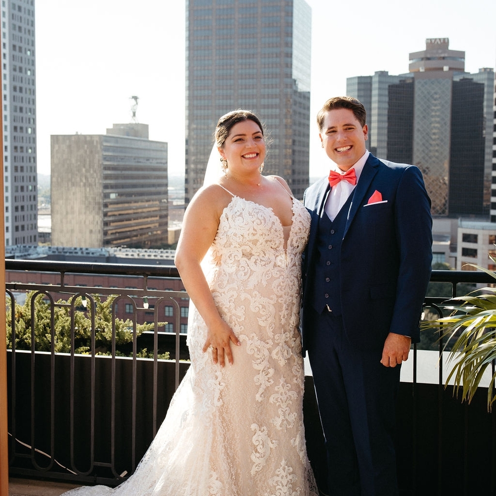 Maggie Sottero Cream Lace Wedding Dress
